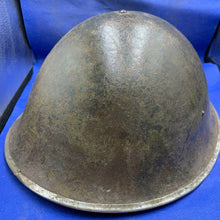 Load image into Gallery viewer, Original WW2 British/Canadian Army Mk3 Combat Helmet
