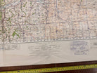 Original WW2 British Army GSGS OS Map of Scotland - Kelso - The Militaria Shop