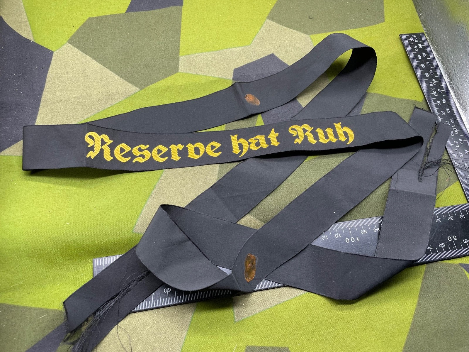 German Navy Cap Tally - Reserve Hat Rub - The Militaria Shop