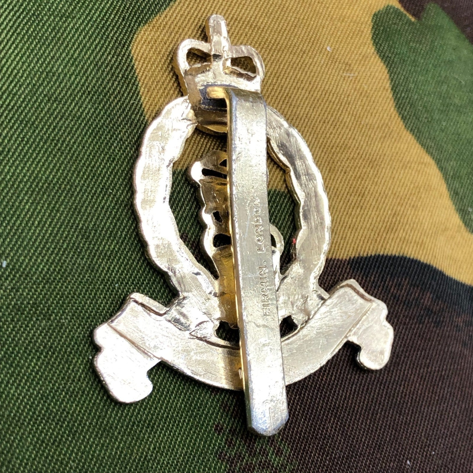 Original British Staybrite Army Cap Badge - Adjutant General's Corps - The Militaria Shop