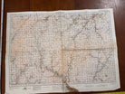 Original WW2 British Army GSGS OS Map of Scotland - Hawick & Eskdale - The Militaria Shop