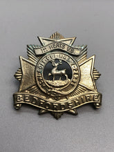 Load image into Gallery viewer, Original WW2 British Army Bedfordshire Regiment Cap Badge
