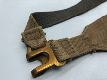 Load image into Gallery viewer, Original WW2 British RAF 37 Pattern Webbing L Strap - 1942 Dated
