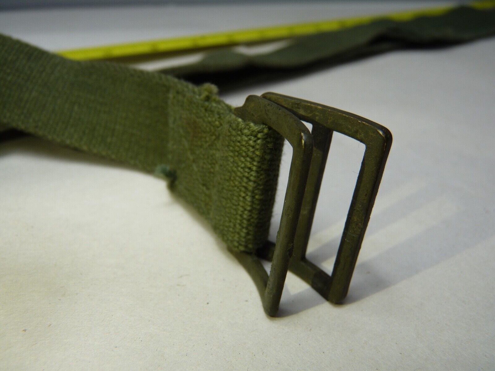 Original WW2 British Army 44 Pattern Shoulder / Extended Equipment Strap - 1945 - The Militaria Shop