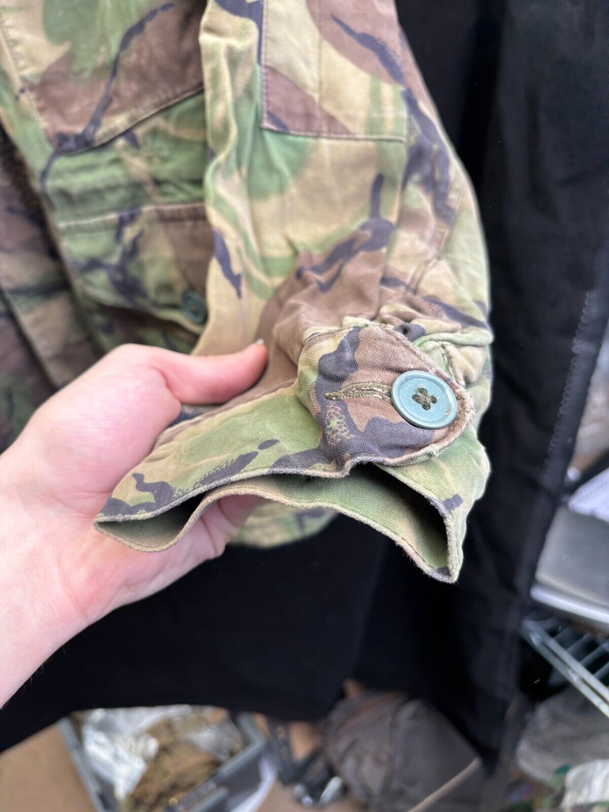 Surplus British Army 68 Pattern DPM Camouflaged Smock Combat 36in Chest - The Militaria Shop