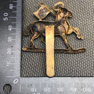 Original WW2 British Army Cap Badge - Queen's Royal Regiment (West Surrey) - The Militaria Shop