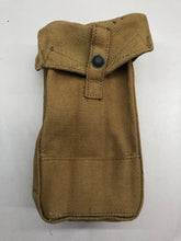 Charger l&#39;image dans la galerie, Original WW2 Canadian Army 37 Pattern Extra Bren Pouch Rear - 1940 Dated
