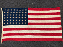 Load image into Gallery viewer, Original WW2 US Army 48 Stars &amp; Stripes Flag - 5ft x 3ft
