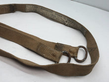 Lade das Bild in den Galerie-Viewer, Original British Army Paratroopers Leg Restraint Strap - WW2 37 Pattern
