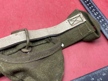 Charger l&#39;image dans la galerie, Original French Army Pick Axe Belt Mounted Webbing Carrier
