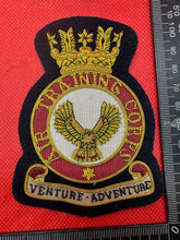 Load image into Gallery viewer, British Army Bullion Embroidered Blazer Badge - Air Training Corps
