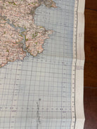 Original WW2 British Army GSGS OS Map of England - Torquay - The Militaria Shop