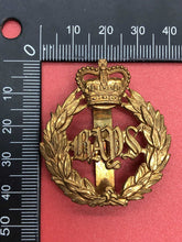 Load image into Gallery viewer, 2nd Dragoon Guards Queen Bays &quot;QC&quot; ~ Genuine British Army Military Cap Badge
