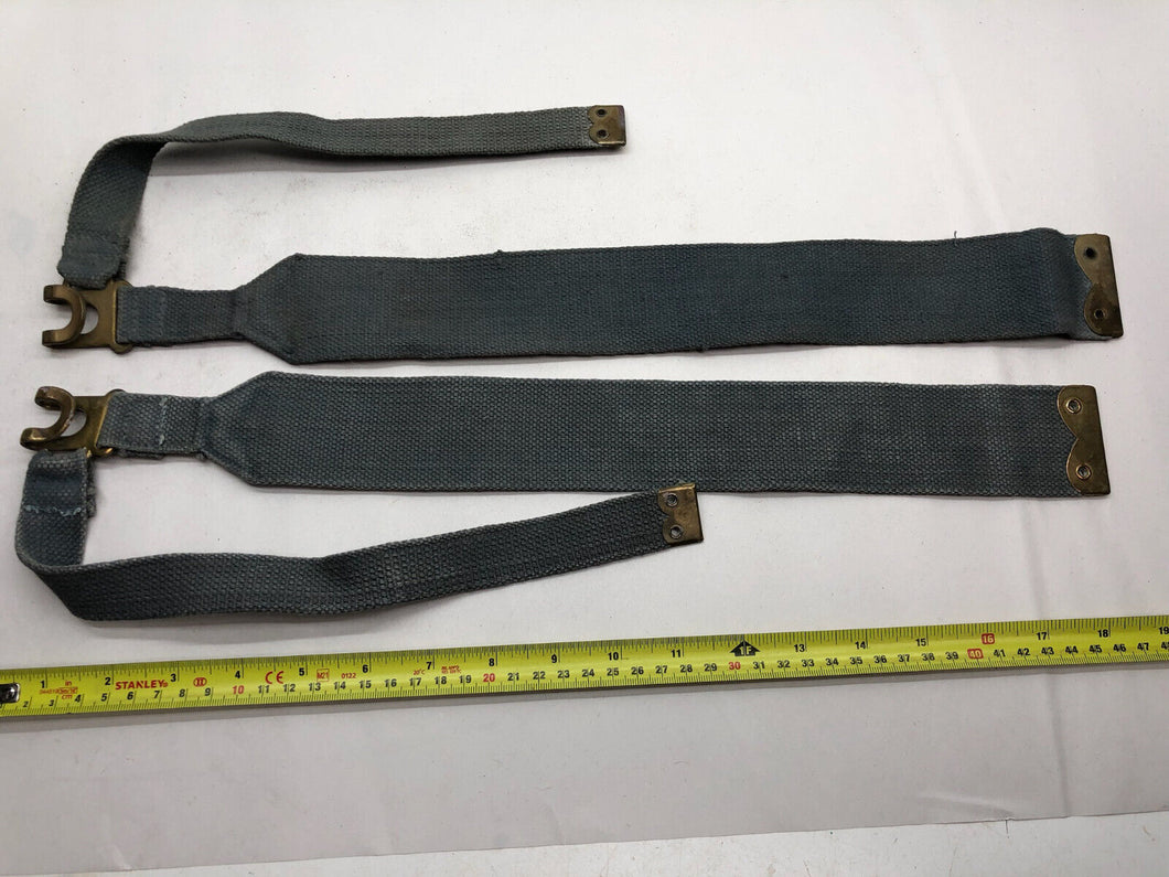 Original WW2 British Royal Air Force Blue 37 Pattern L Strap Set