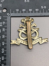 Load image into Gallery viewer, Original WW2 British Army North Stafford Regiment Cap Badge
