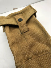 Charger l&#39;image dans la galerie, Original WW2 Canadian Army 37 Pattern Extra Bren Pouch Rear - 1941 Dated
