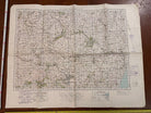 Original WW2 British Army GSGS Map of Scotland - Inverurie & Ellon - The Militaria Shop