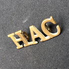 Original WW1/WW2 British Army HAC Hounarable Artillery Company Shoulder Title - The Militaria Shop