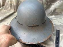 Load image into Gallery viewer, Original WW2 British Home Front Civil Defence Civillian Zuckerman Helmet
