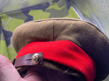 Load image into Gallery viewer, Original British Army Staff Officer&#39;s Badged Cap - Size 6 7/8ths - The Militaria Shop
