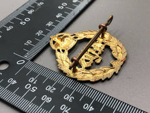 Load image into Gallery viewer, Original WW2 British Army 2nd Dragoon Guards Queen&#39;s Bays Cap Badge
