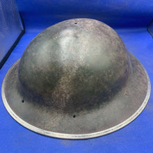 Load image into Gallery viewer, Original WW2 Mk2 British Army Brodie Combat Helmet
