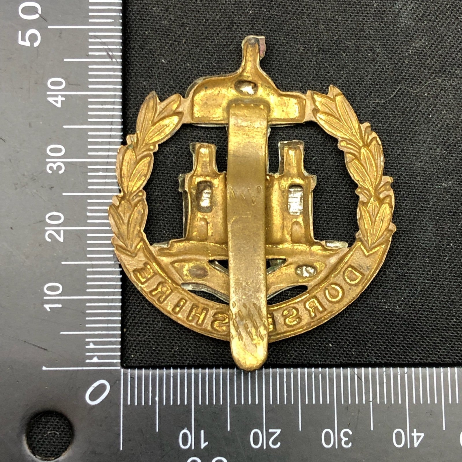 Original British Army Cap Badge - Dorset Regiment - The Militaria Shop