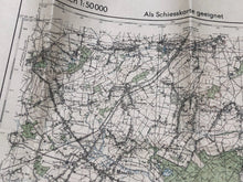 Load image into Gallery viewer, Original WW2 German Army Map of Saint Amand, France
