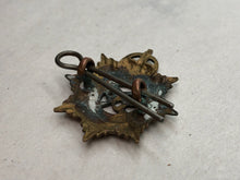 Load image into Gallery viewer, Original WW2 British Army Collar Badge - RASC Royal Army Service Corps
