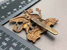 Load image into Gallery viewer, Original British Army WW2 East Kent Regiment (The Buffs) Cap Badge
