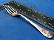 Lade das Bild in den Galerie-Viewer, Original WW2 British Army Officers Mess NAAFI Marked Cutlery Fork
