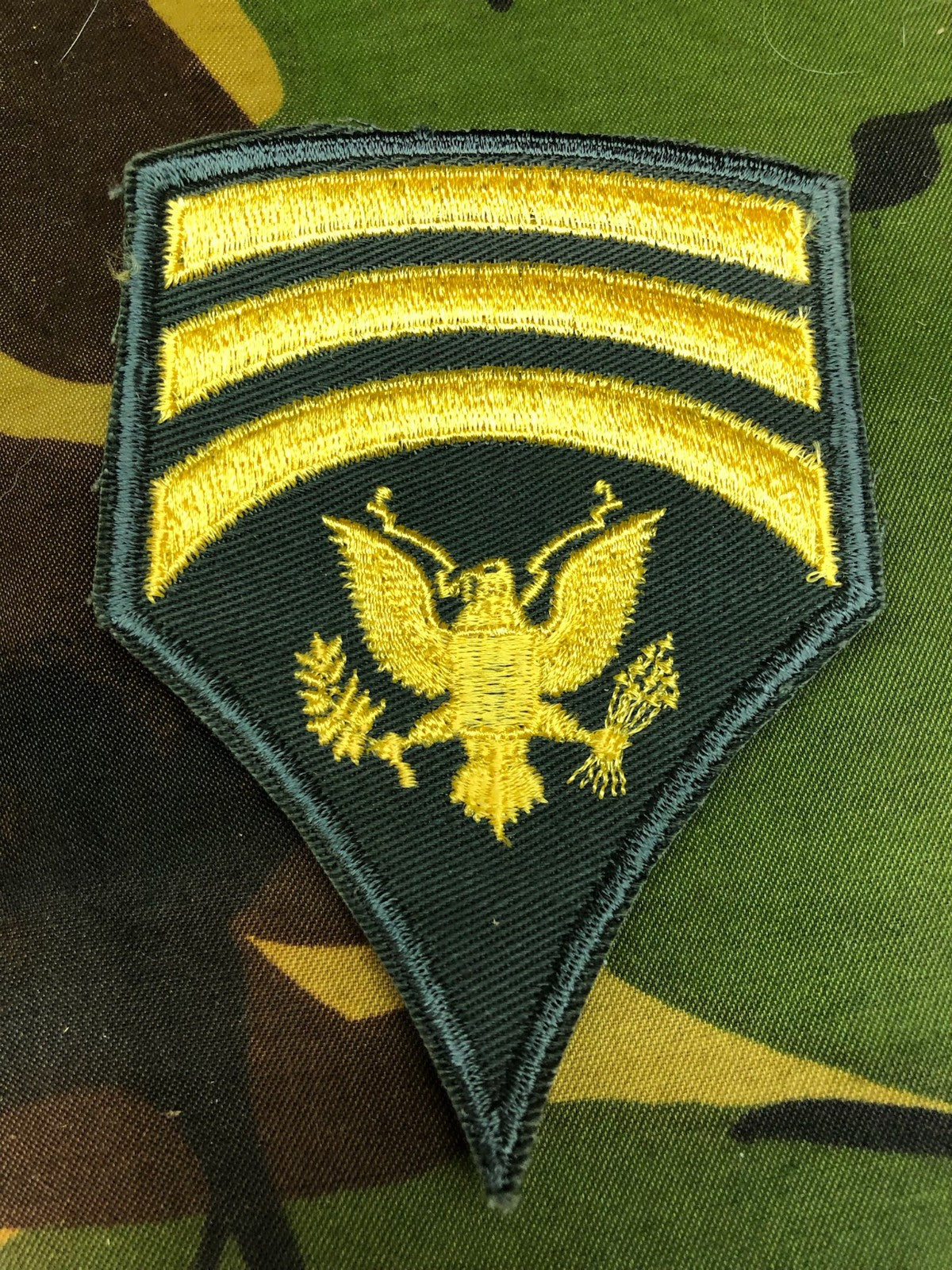 Original US Specialist E-7 Rank Patch Badge - The Militaria Shop