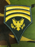 Original US Specialist E-7 Rank Patch Badge - The Militaria Shop