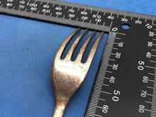 Lade das Bild in den Galerie-Viewer, Original WW2 British Army Officers Mess NAAFI Marked Cutlery Fork
