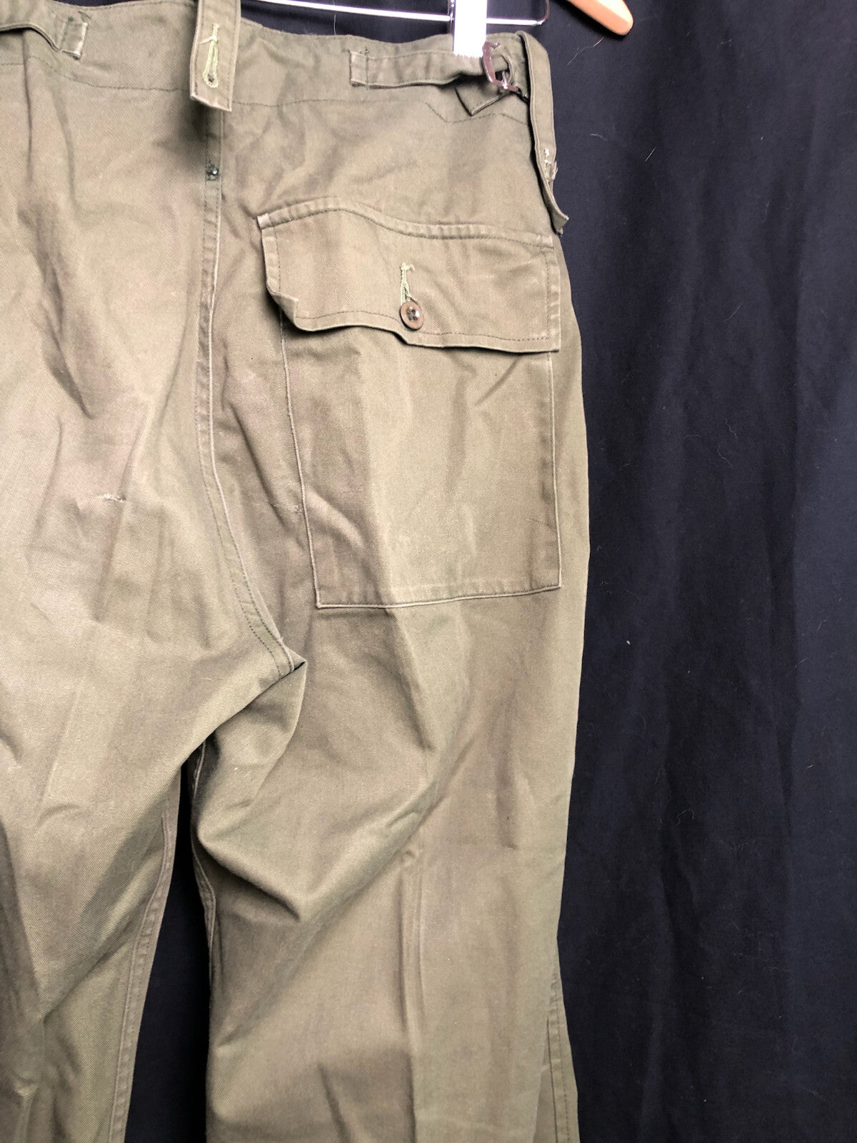 British Army OD Green Lightweight Combat Trousers - Size 28" Waist - The Militaria Shop