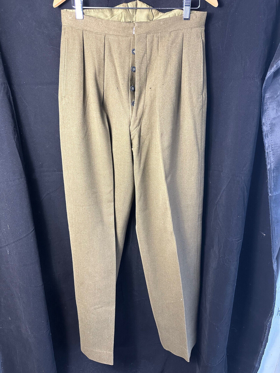 Original WW2 British Army Officers Service Dress Trousers - 32