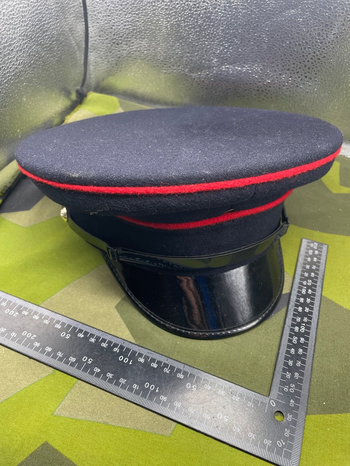 Original British Army Royal Engineers Peaked Cap - The Militaria Shop