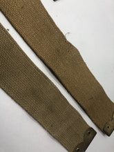 Lade das Bild in den Galerie-Viewer, Original WW2 37 Patternn Webbing British Army L Strap Set - WW2 Dated
