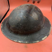 Load image into Gallery viewer, Original British Army WW2 Soldiers Military Combat Mk2 Brodie Helmet - SA Made
