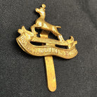Original WW1 / WW2 British Army Royal Canadian Dragoons Cap Badge - The Militaria Shop