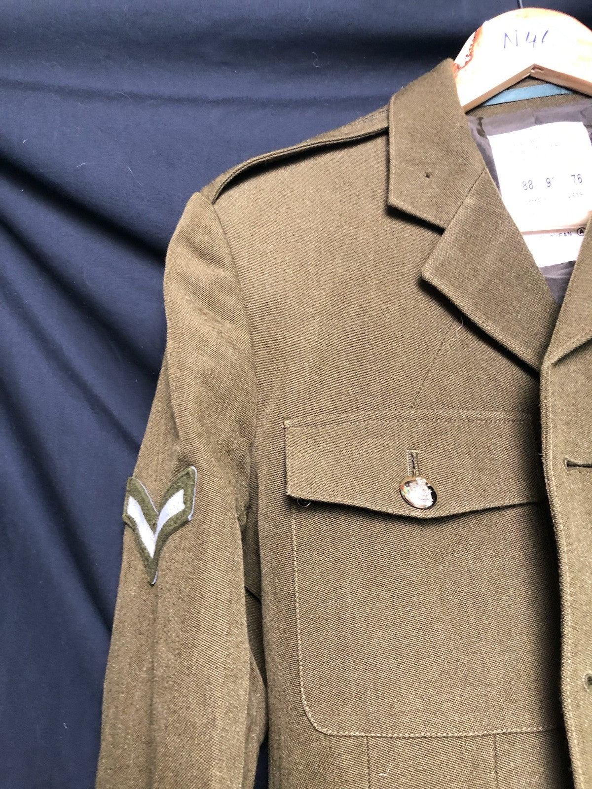 Grade 1 Used British Army No.2 Dress Uniform Jacket - Size 188/92/76 - The Militaria Shop