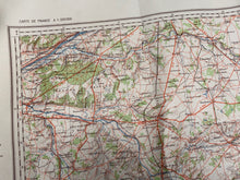 Load image into Gallery viewer, Original WW2 German Army Map of France - Châteauroux
