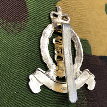 Load image into Gallery viewer, Original British Staybrite Army Cap Badge - Adjutant General&#39;s Corps - The Militaria Shop
