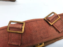 Load image into Gallery viewer, Original WW2 British Army 37 Pattern Webbing Belt - Size Normal 36&quot; Waist
