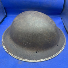 Load image into Gallery viewer, Original WW2 Mk2 British Army Brodie Combat Helmet
