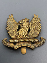 Load image into Gallery viewer, Original WW1 British Army Cap Badge - Ayrshire Yeomanry Earl of Carrick&#39;s Own
