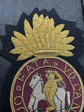 Load image into Gallery viewer, British Army Bullion Embroidered Blazer Badge - Royal Northumberland Regiment
