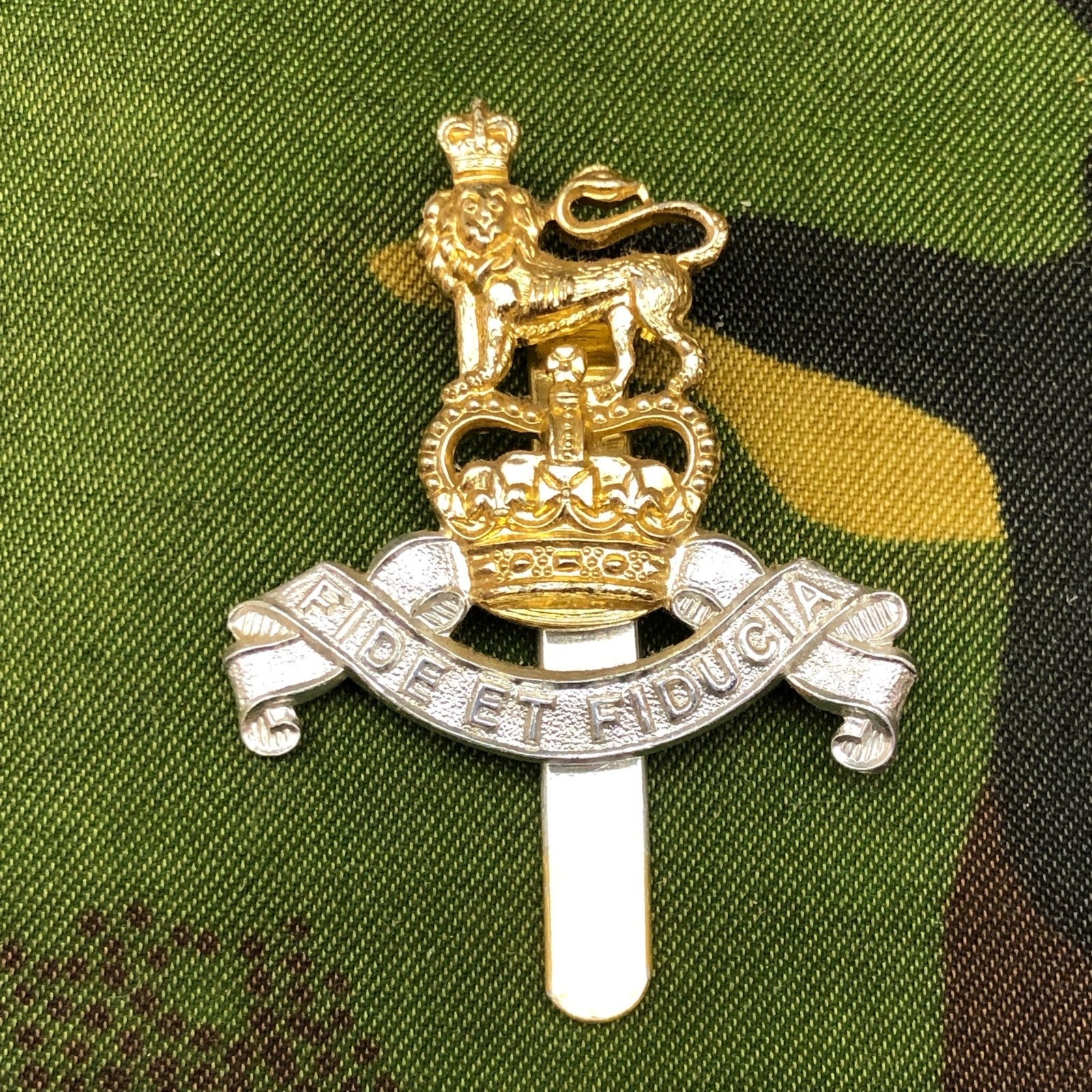 Original British Staybrite Army Cap - Royal Army Pay Corps - The Militaria Shop
