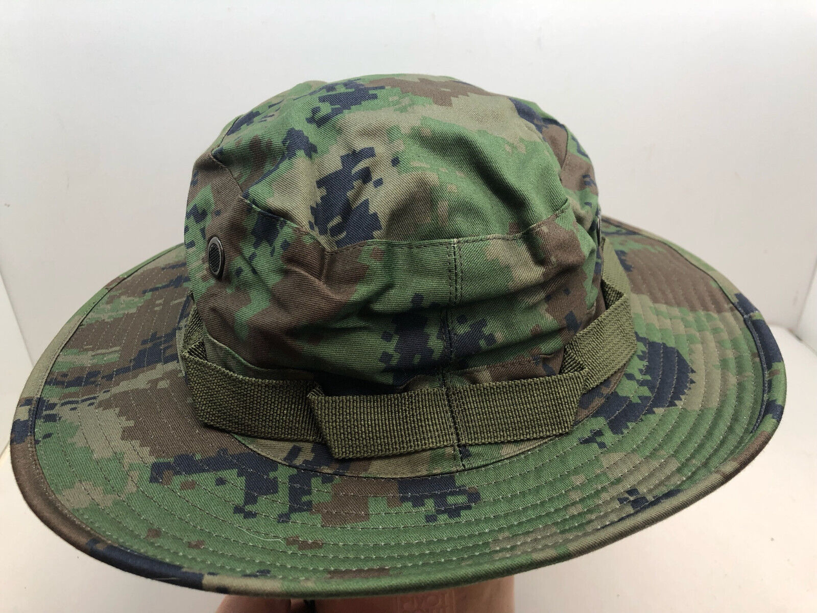 Genuine US Army Digital Jungle Camouflage Boonie Sun Hat Type II - Size 7 - The Militaria Shop