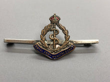 Load image into Gallery viewer, Original WW2 British Army Royal Army Medical Corps Tie Pin / Sweetheart Brooch
